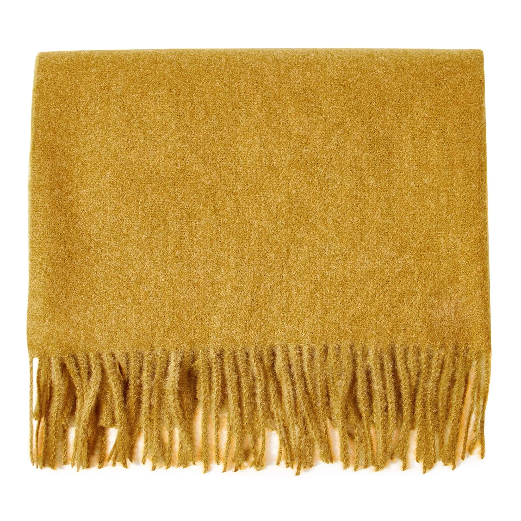 Accessorize London Women's Ochre Super-Soft Blanket Scarf