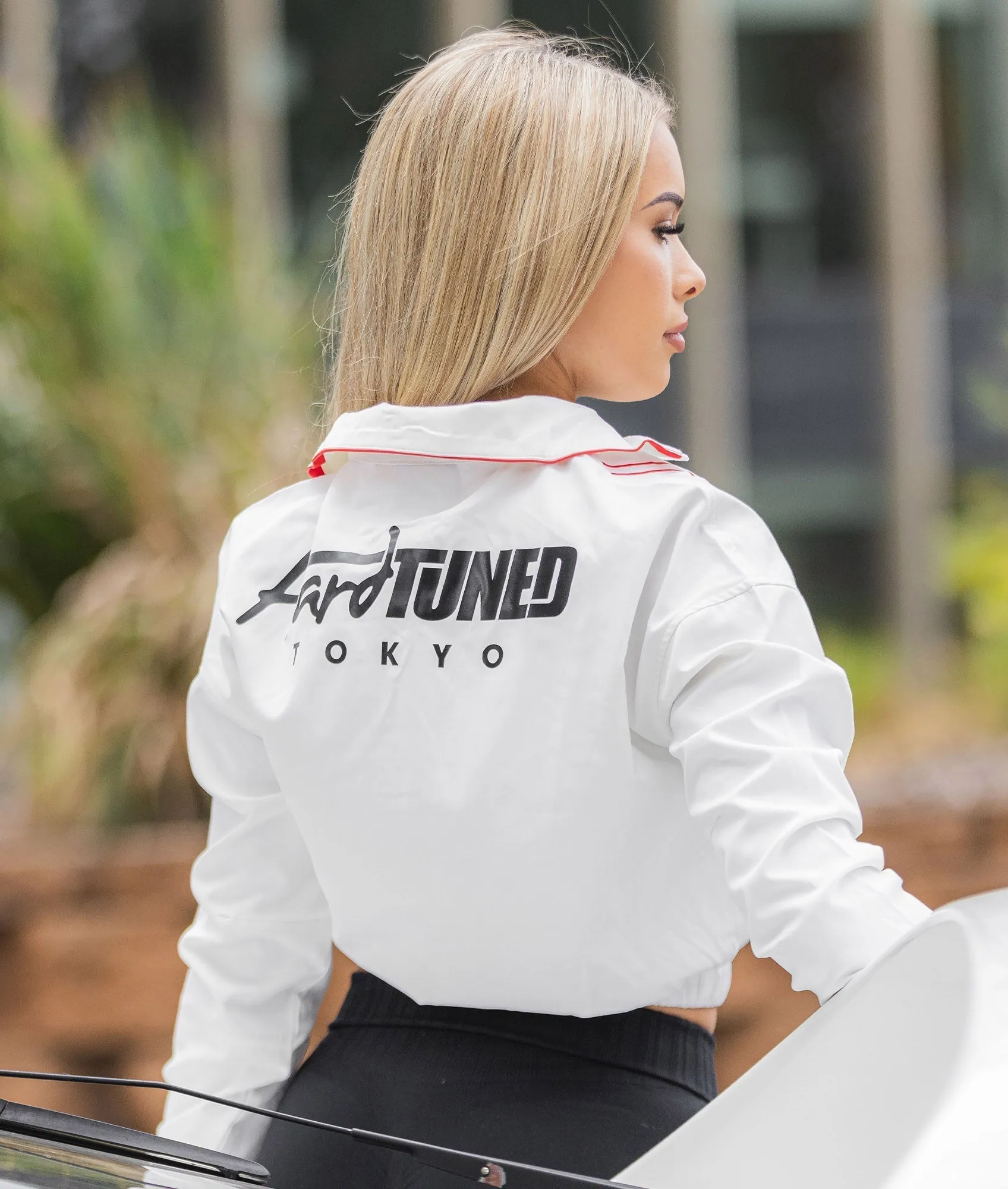 Aero Track Jacket - White