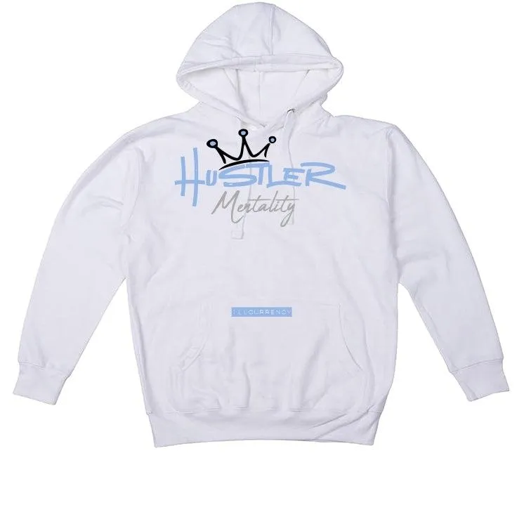 Air Jordan 4 UNC White T-Shirt (Hustler Mentality)