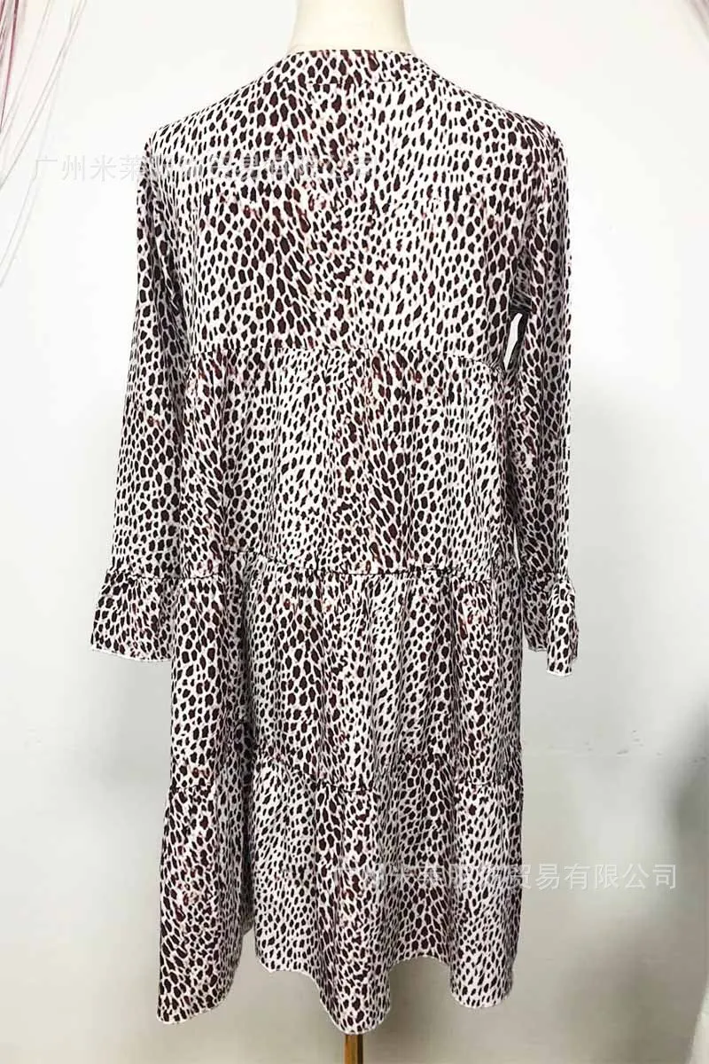 Animal Print Casual Frock style Dress