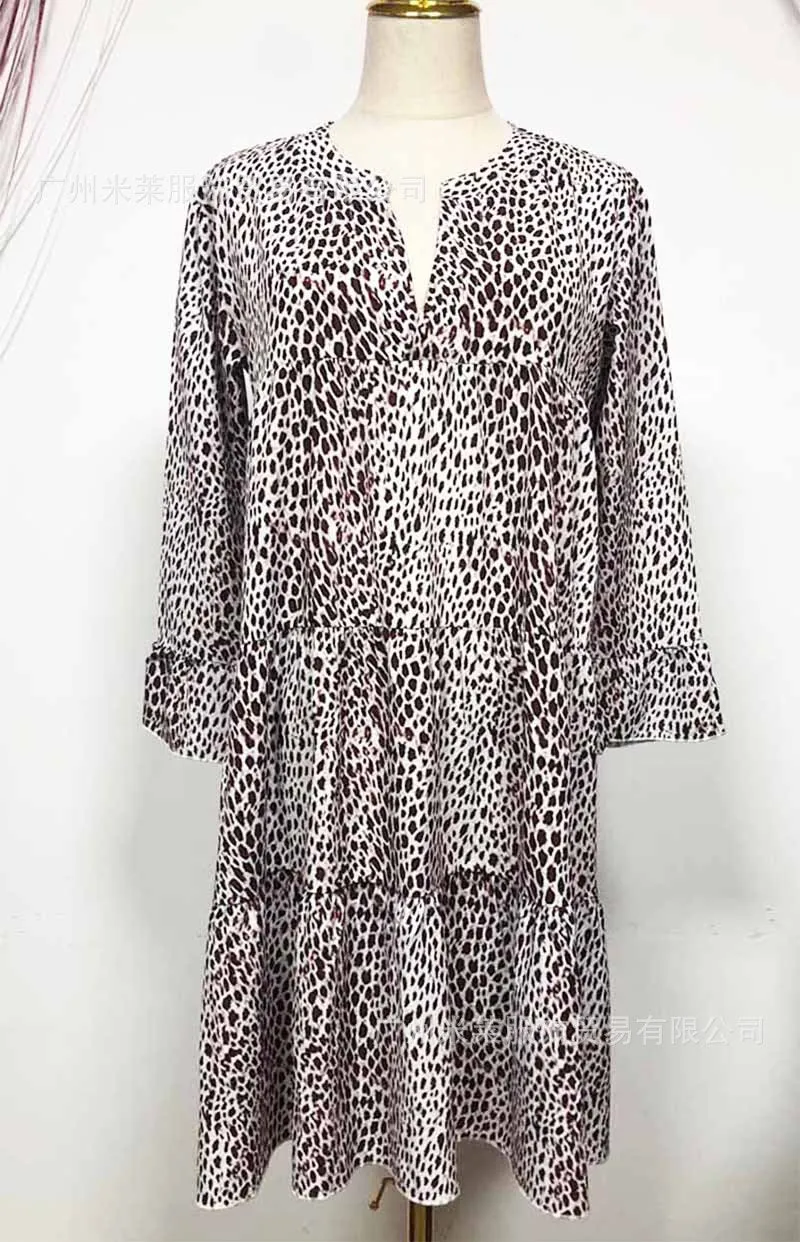 Animal Print Casual Frock style Dress