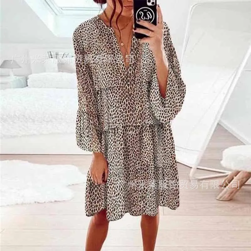 Animal Print Casual Frock style Dress