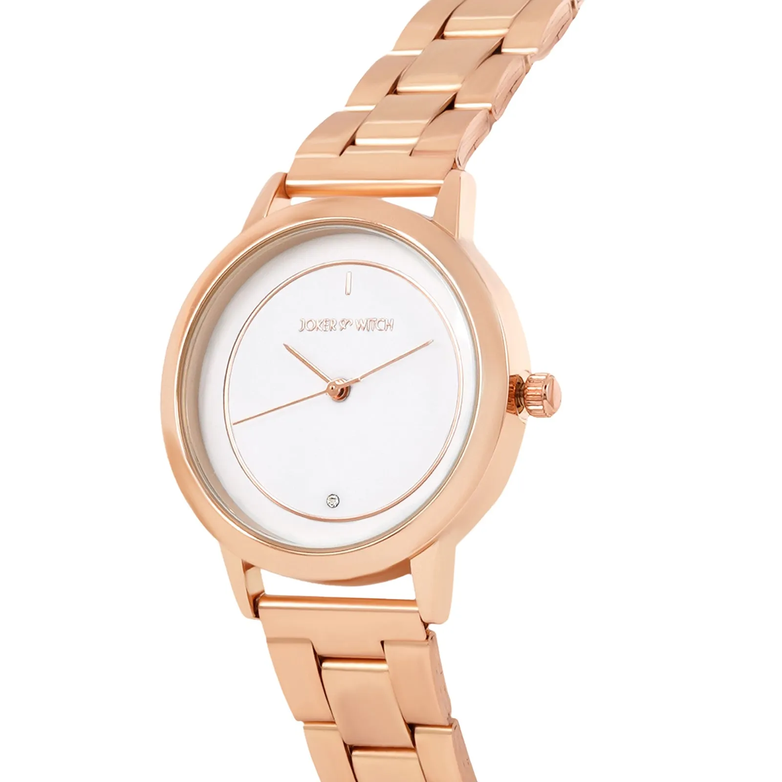 Arabella Rosegold Watch Bracelet Stack