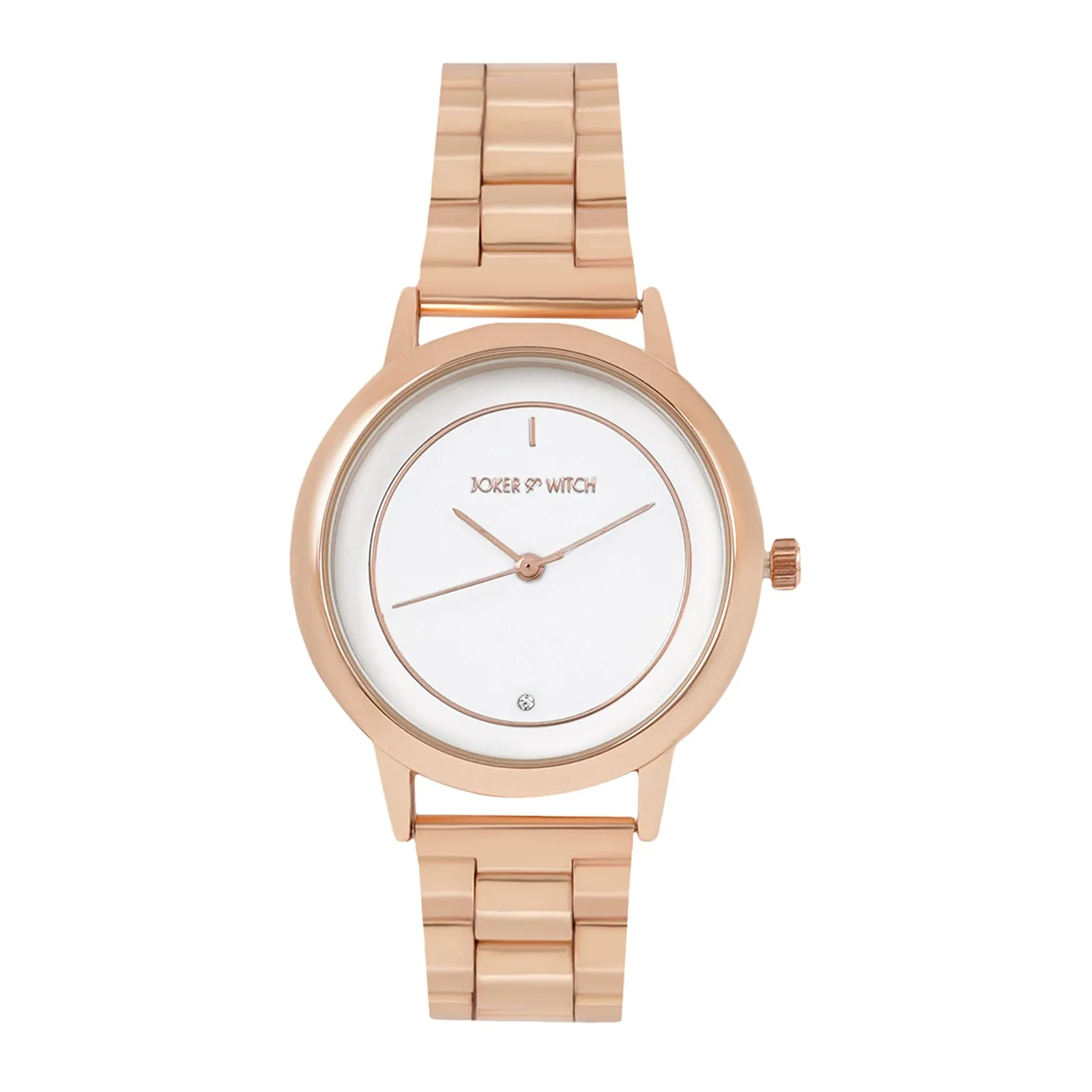 Arabella Rosegold Watch Bracelet Stack