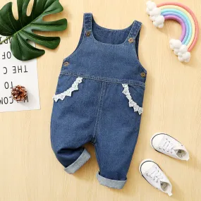 Baby Girls Lace Jumpsuits