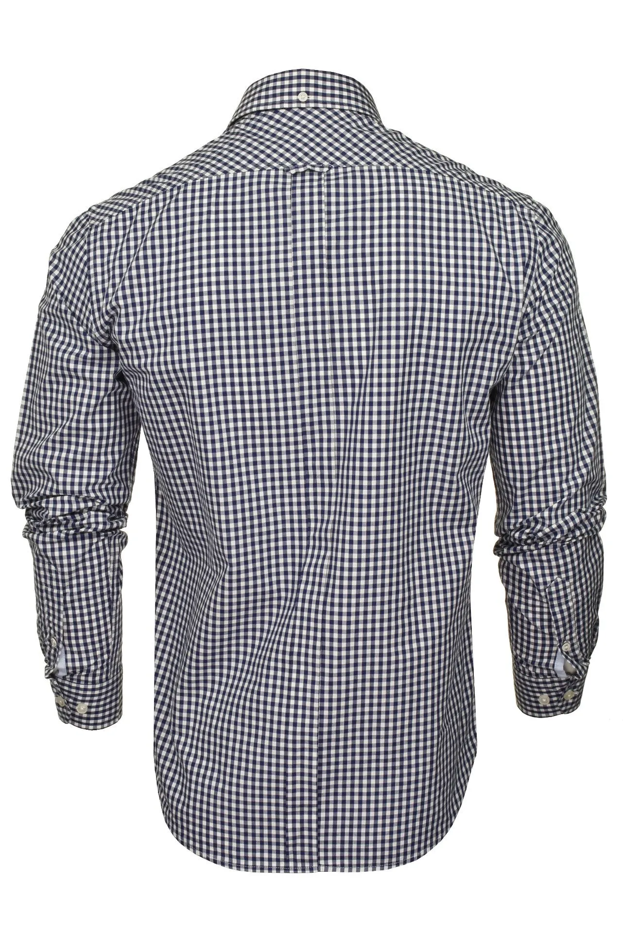 Ben Sherman Mens Gingham Check Shirt - Long Sleeved