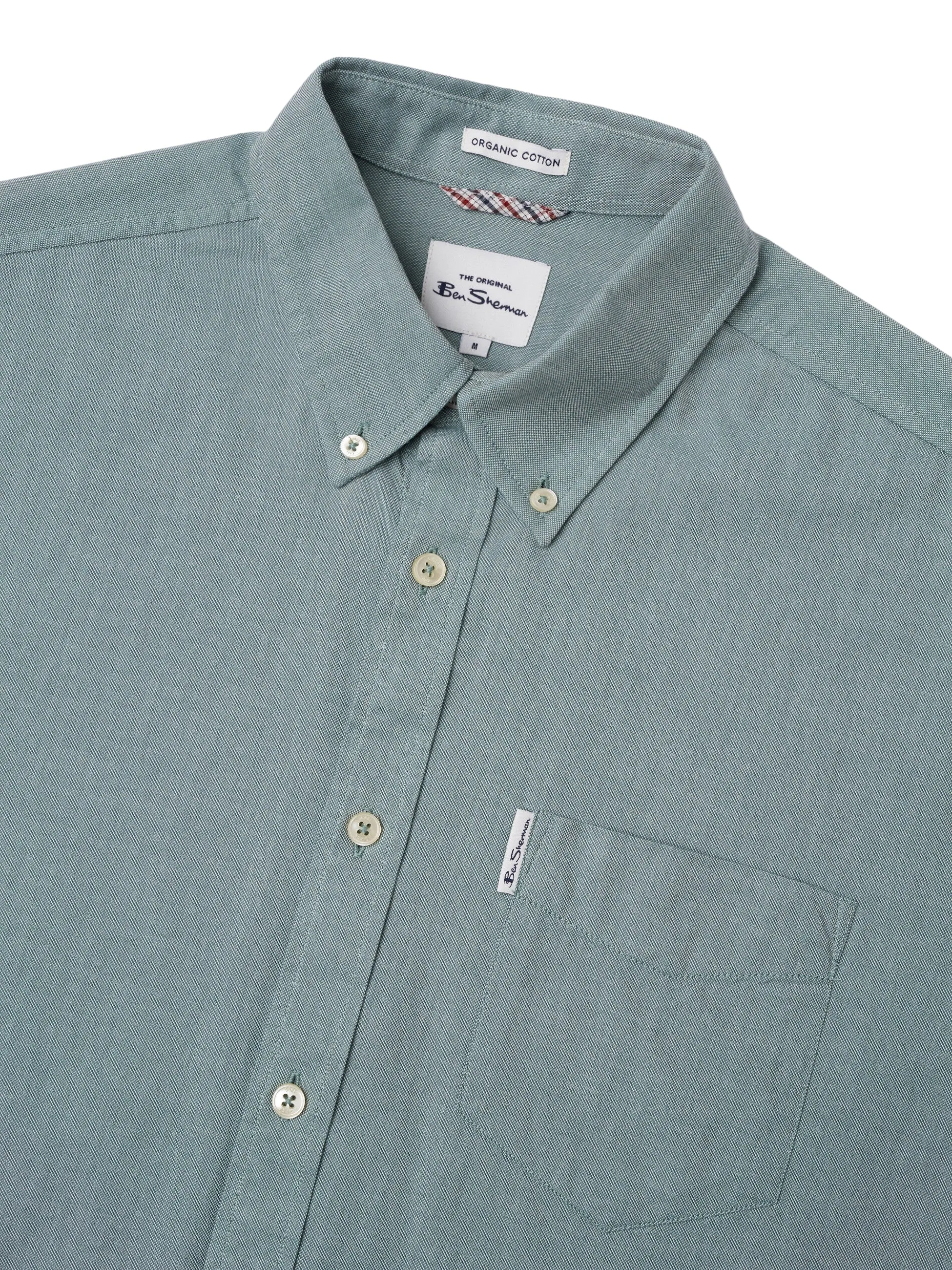 Ben Sherman Mens Shirt 'Signature Oxford' - Short Sleeved