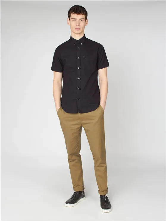 Ben Sherman Mens Shirt 'Signature Oxford' - Short Sleeved