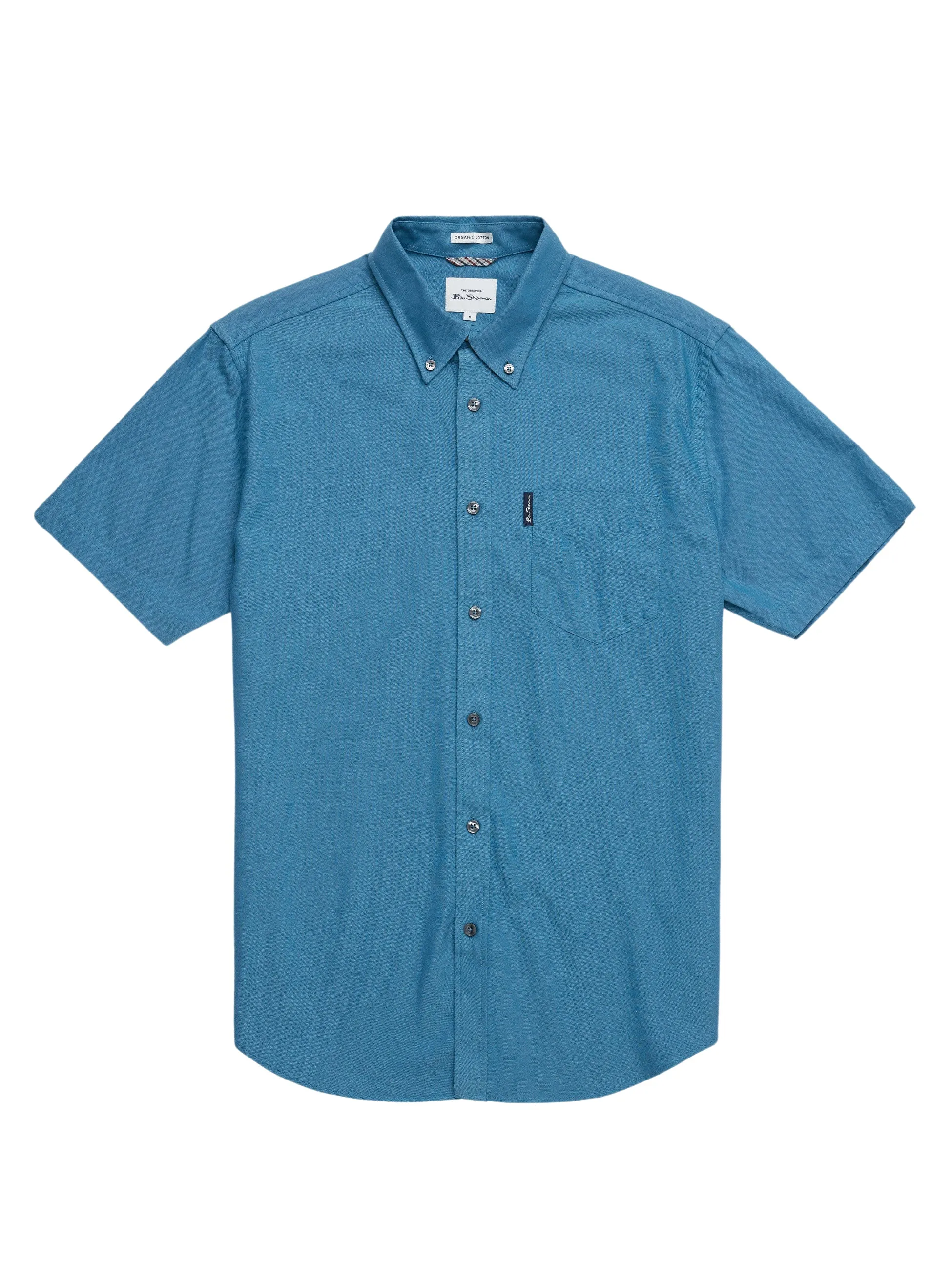 Ben Sherman Mens Shirt 'Signature Oxford' - Short Sleeved