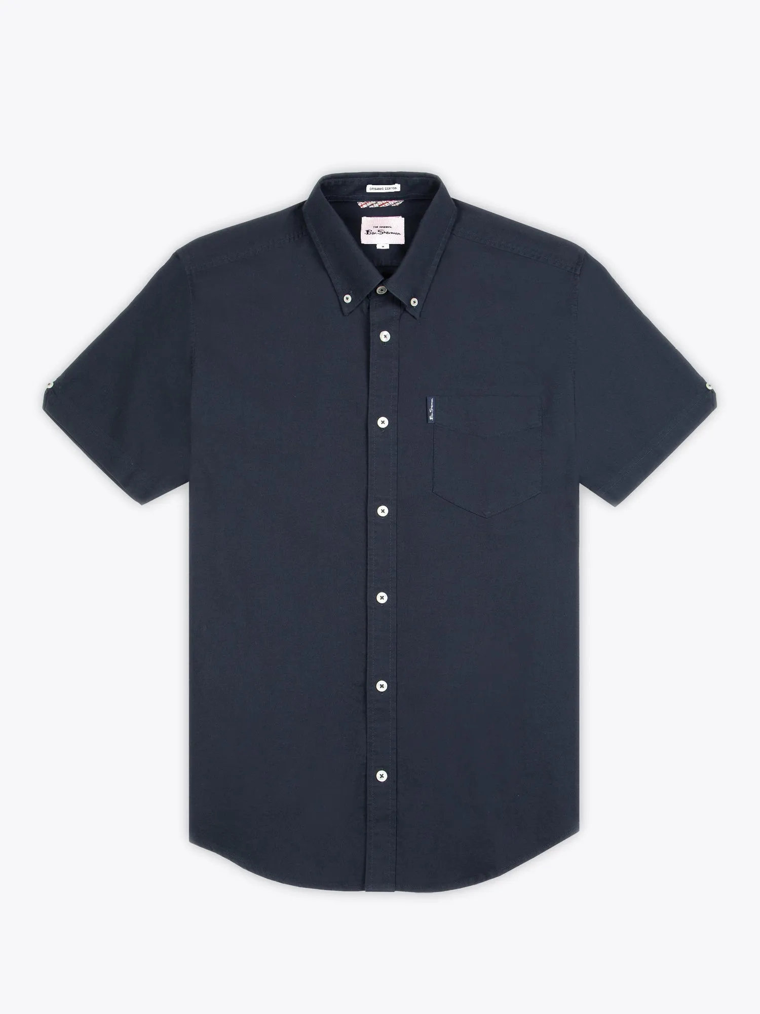 Ben Sherman Mens Shirt 'Signature Oxford' - Short Sleeved