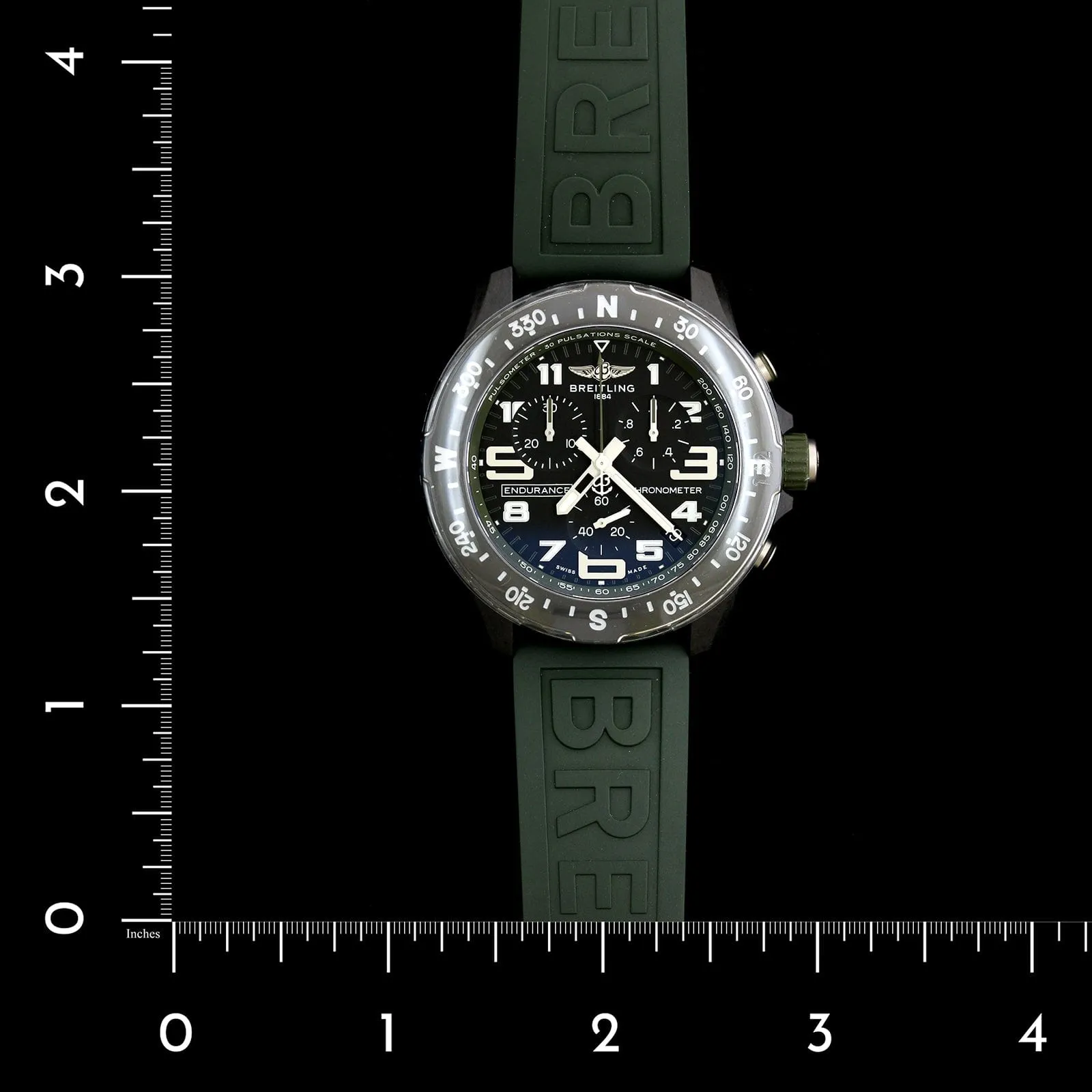 Breitlite Estate Breitling Endurance Pro Green Watch