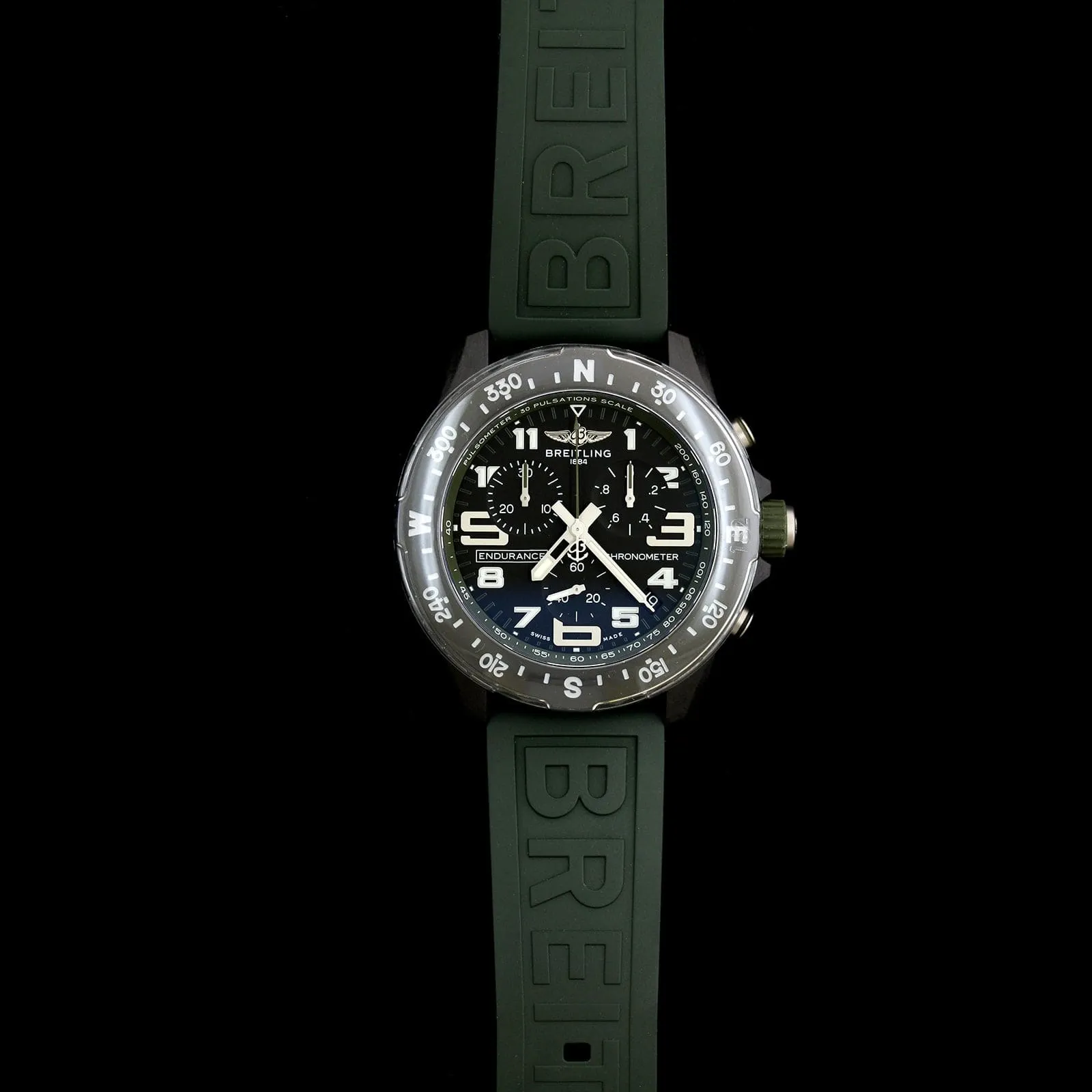 Breitlite Estate Breitling Endurance Pro Green Watch