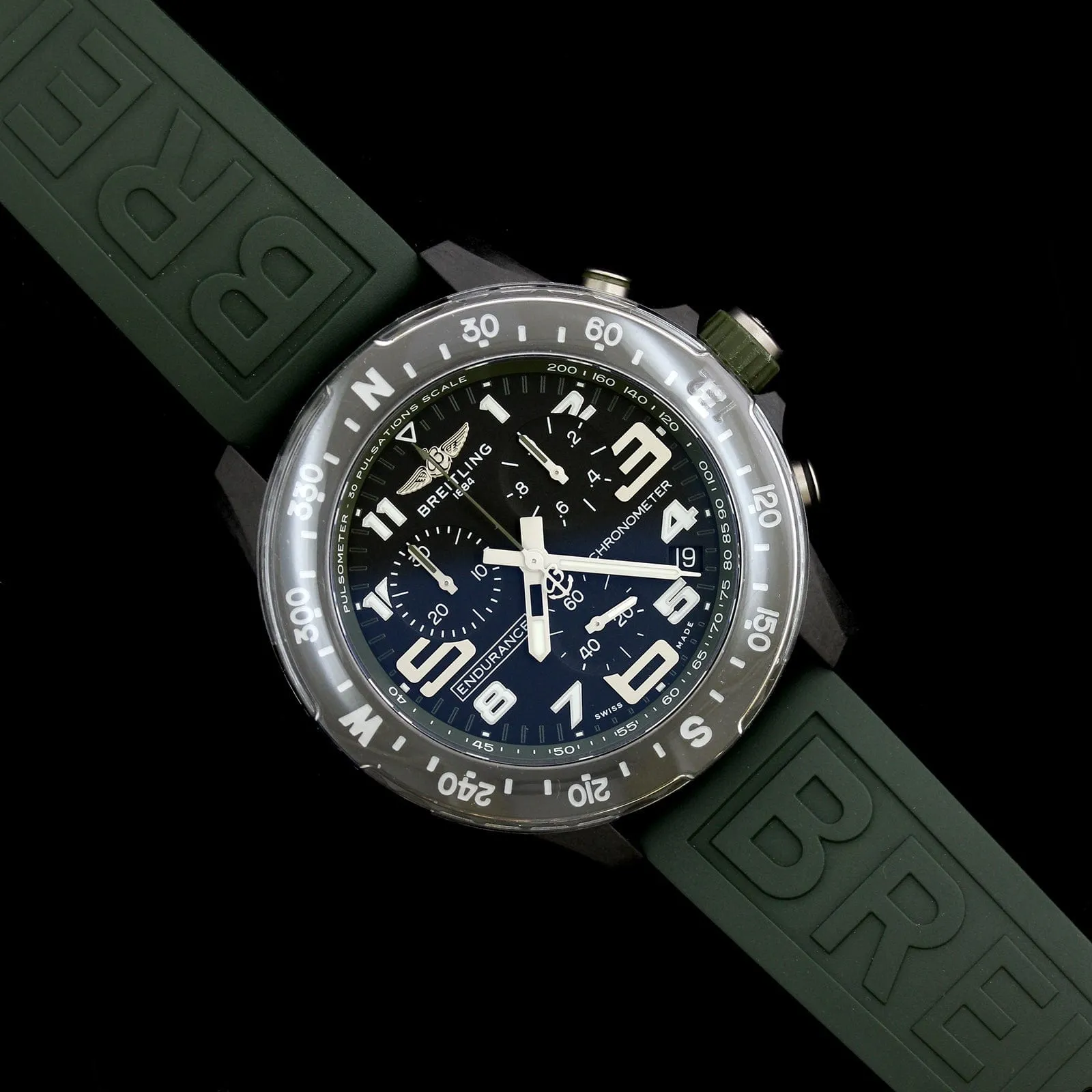 Breitlite Estate Breitling Endurance Pro Green Watch