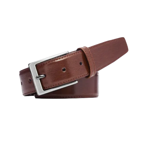 Buckle Belt - Royce - Leather Belt - Tan | Chestnut | Black