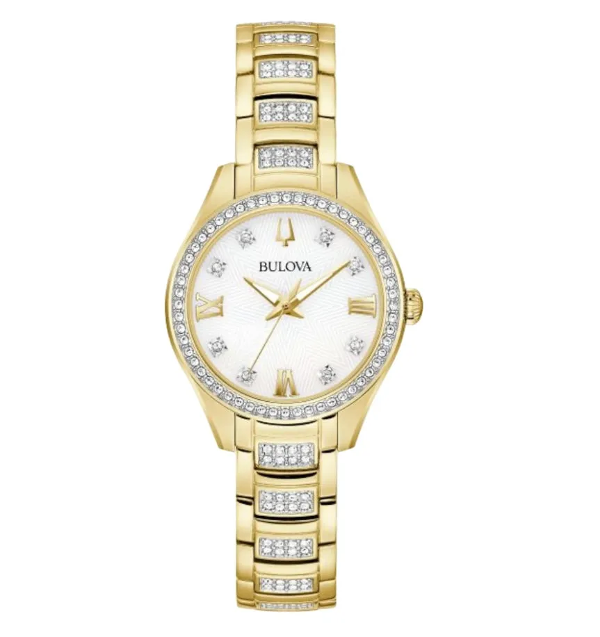 Bulova Crystal ladies watch