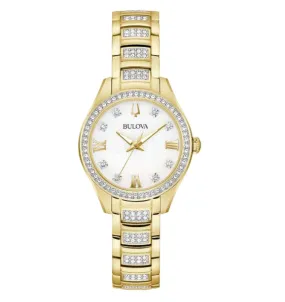 Bulova Crystal ladies watch