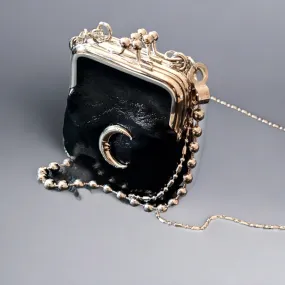 Casual Minimal Goth Mini Purse