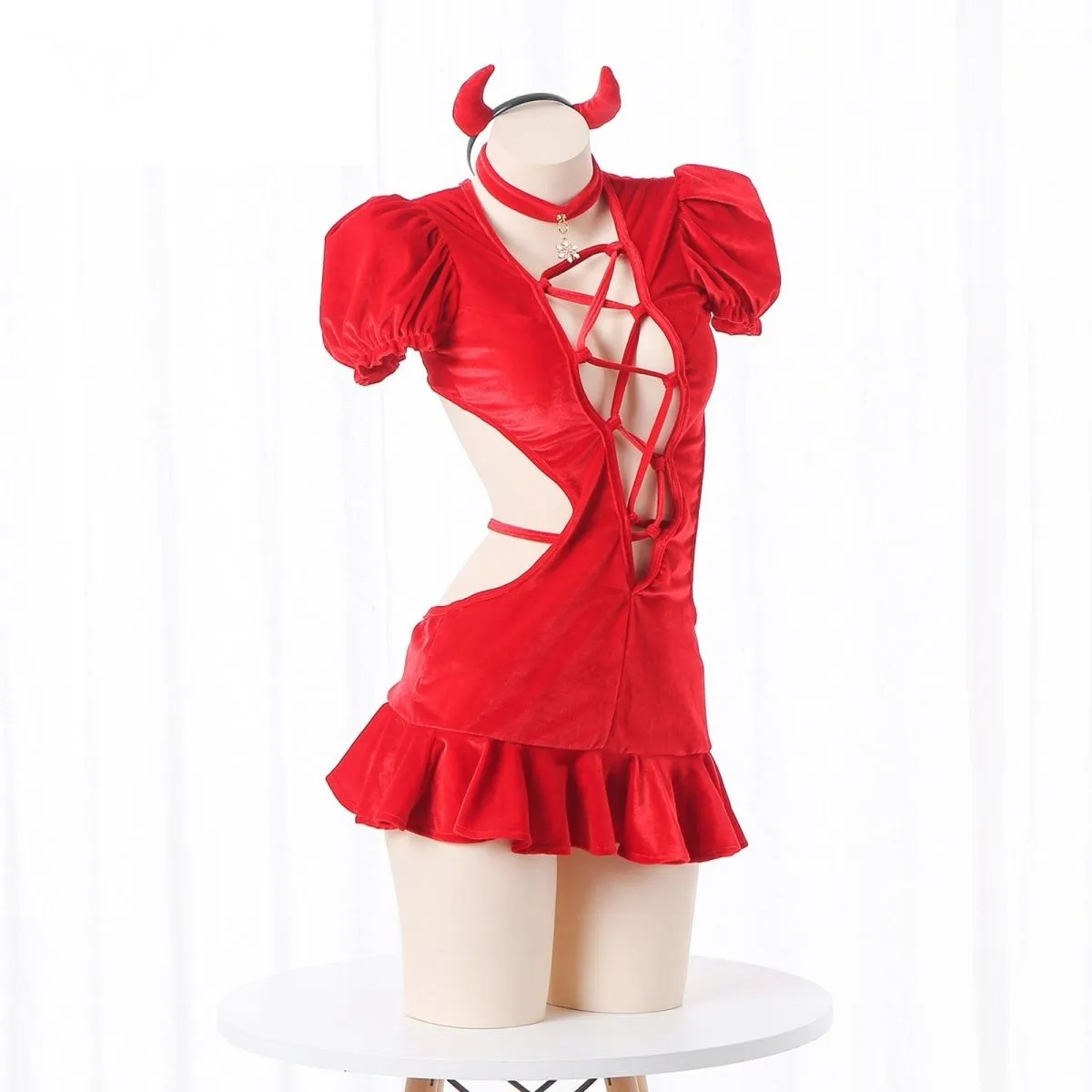 Christmas cos devil dress KF705728