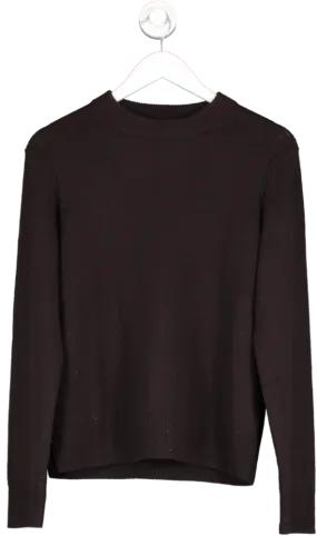 cos Brown Cashmere Jumper UK S