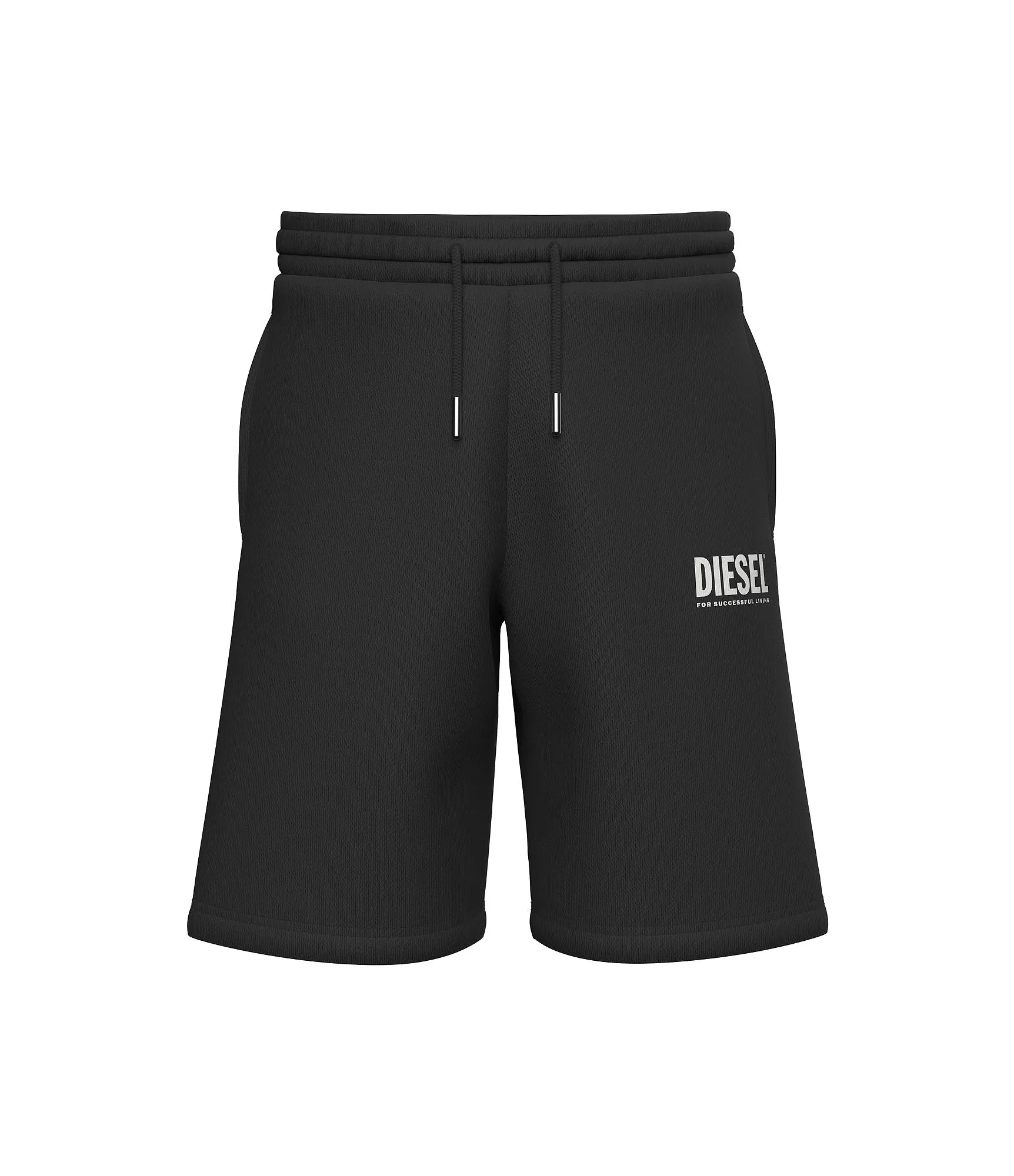 Diesel Boys Black Sweat Shorts_ J01733-K900