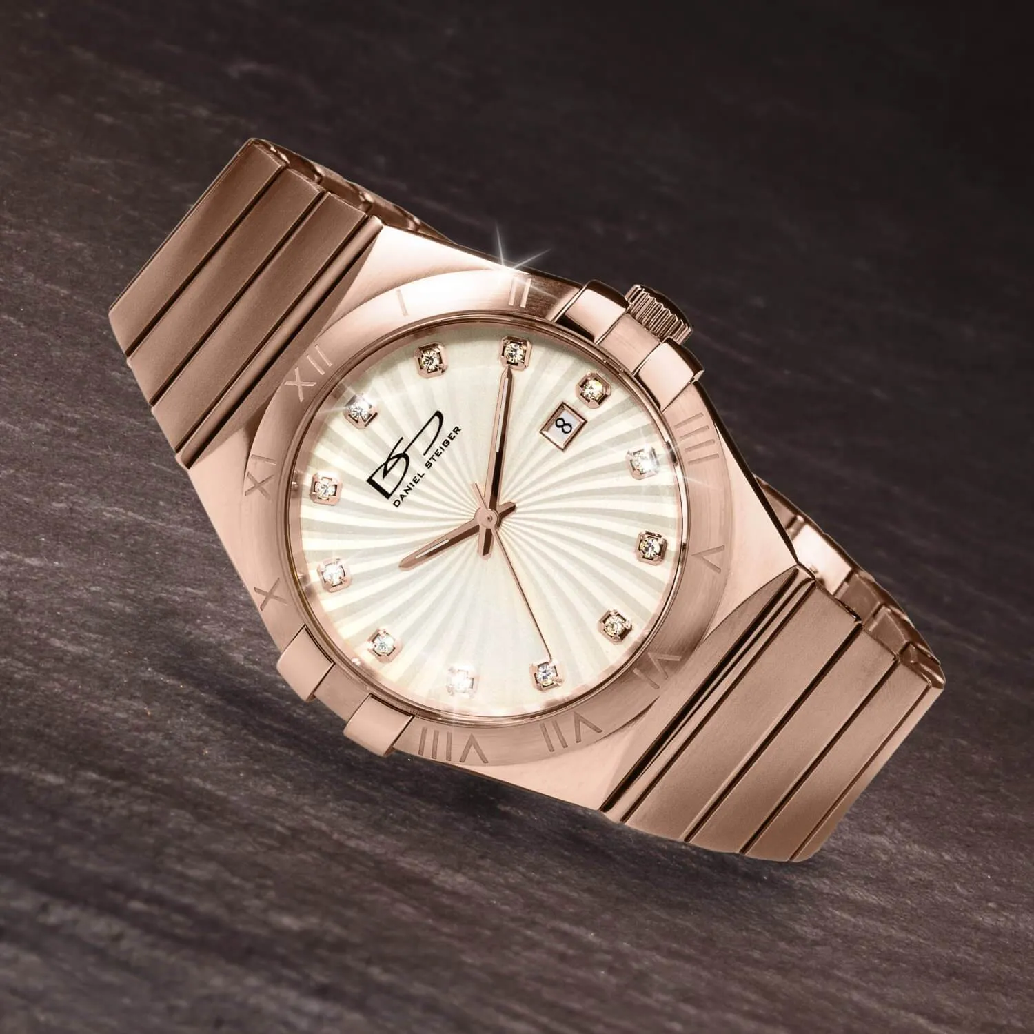 Diplomat Men's Rose Gold Watch