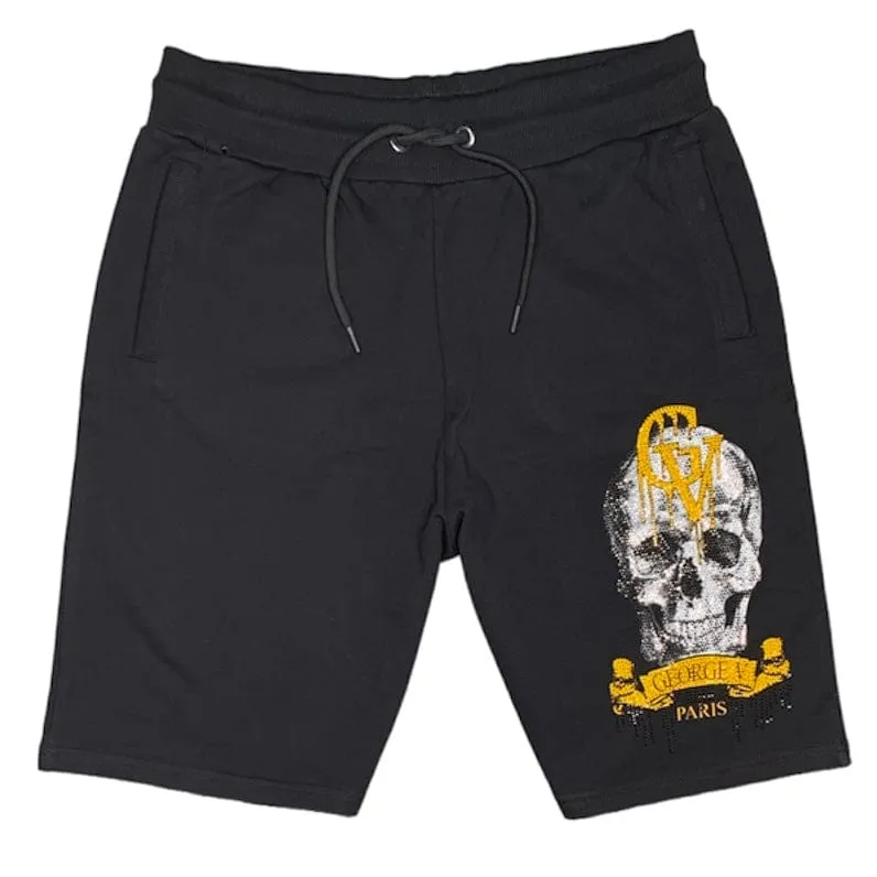 George V Logo Skull Short (Black) - GV-2249