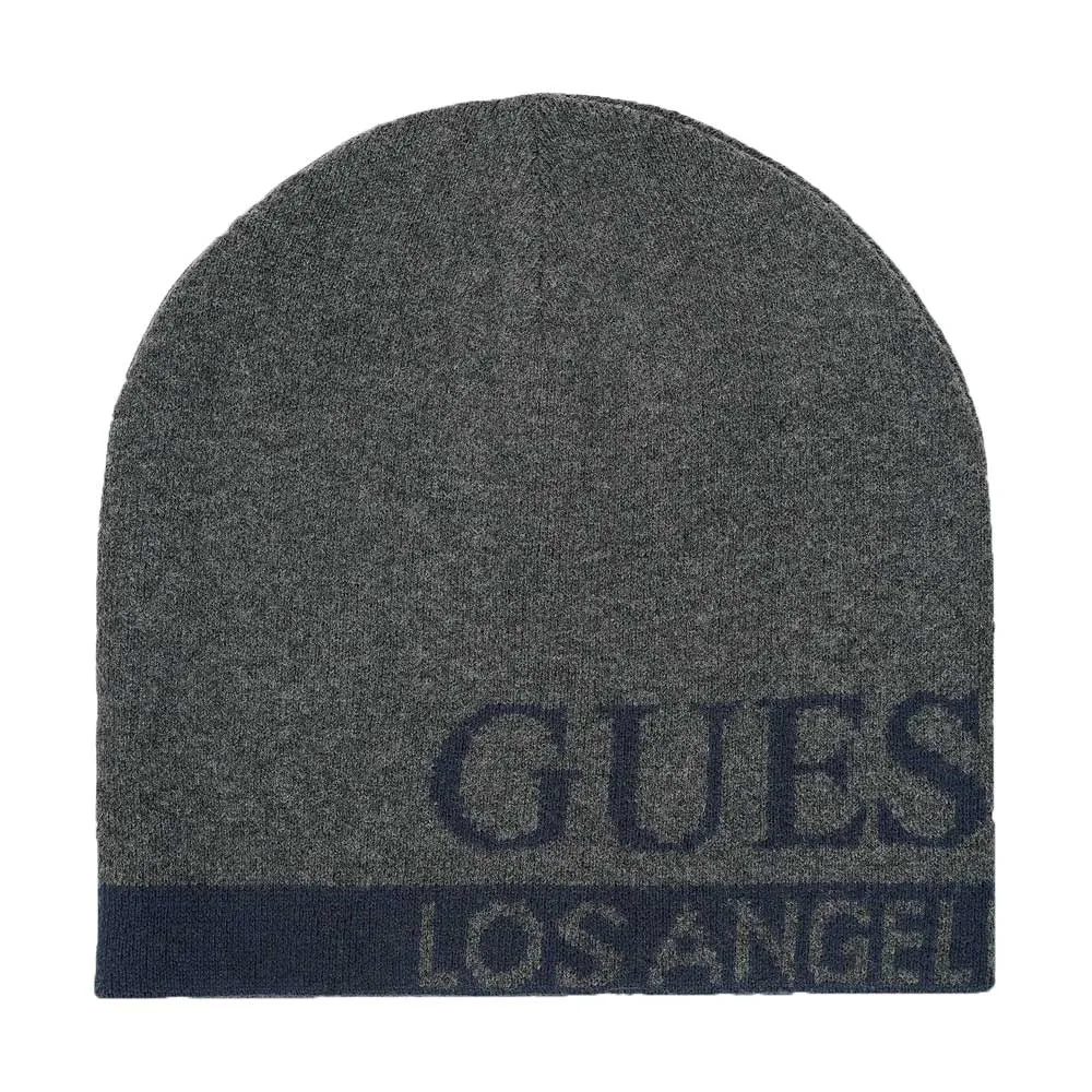 Guess Two-Tone Logo Scarf Gift Box - Grey