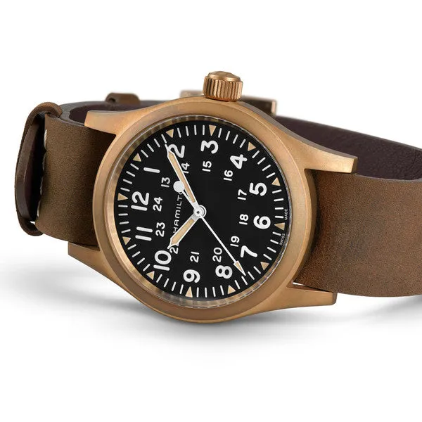 Hamilton H69459530 Khaki Field Mechanical Bronze 38mm