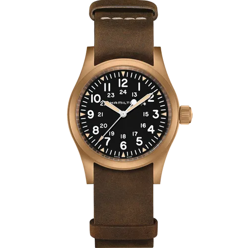 Hamilton H69459530 Khaki Field Mechanical Bronze 38mm