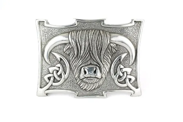 Highland Cow Buckle