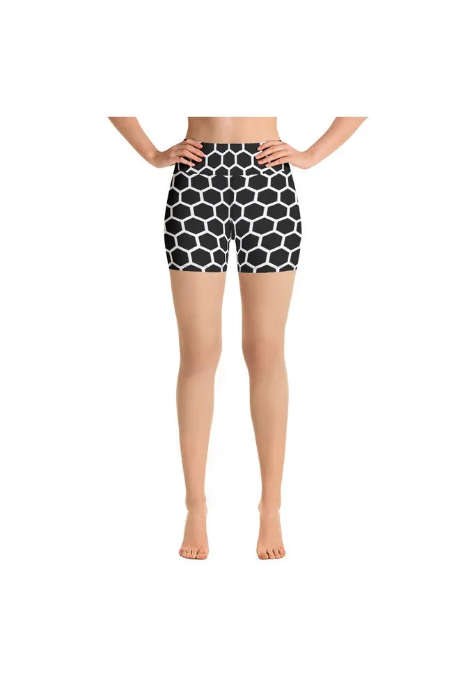 Honeycomb Yoga Shorts