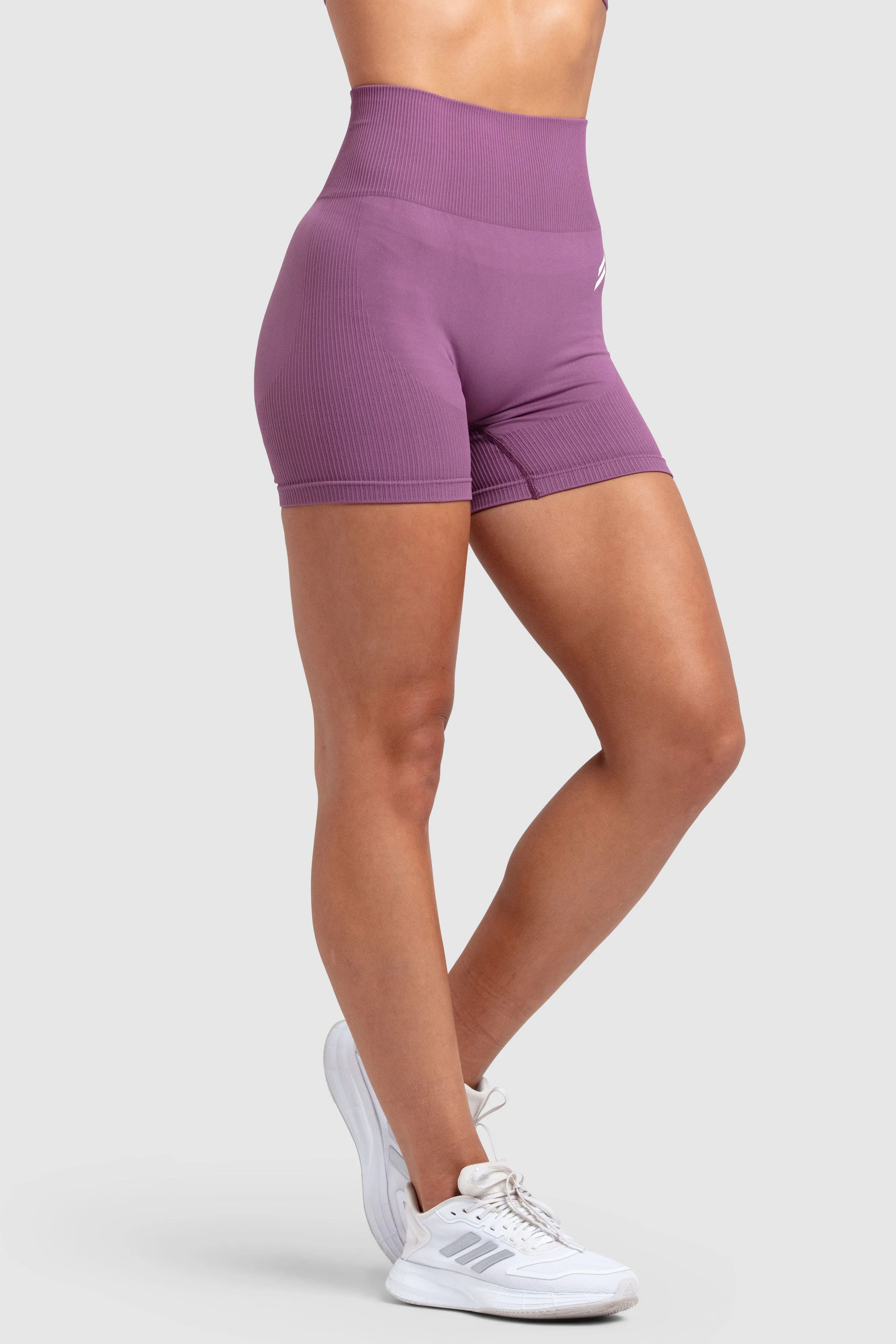 Impact Solid Shorts - Mauve Purple