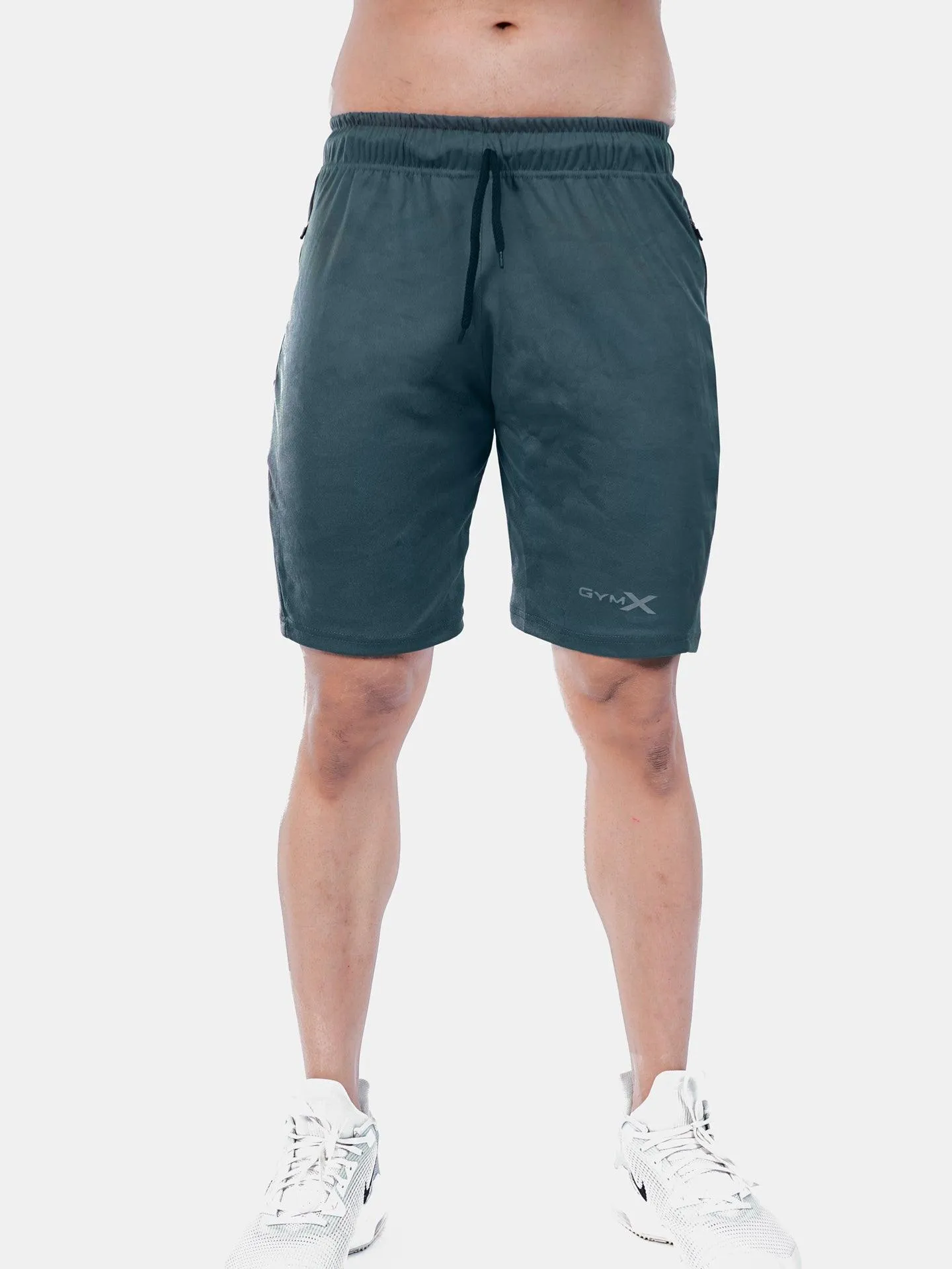 Jacquard Sea Grey Camo GymX Shorts-Sale