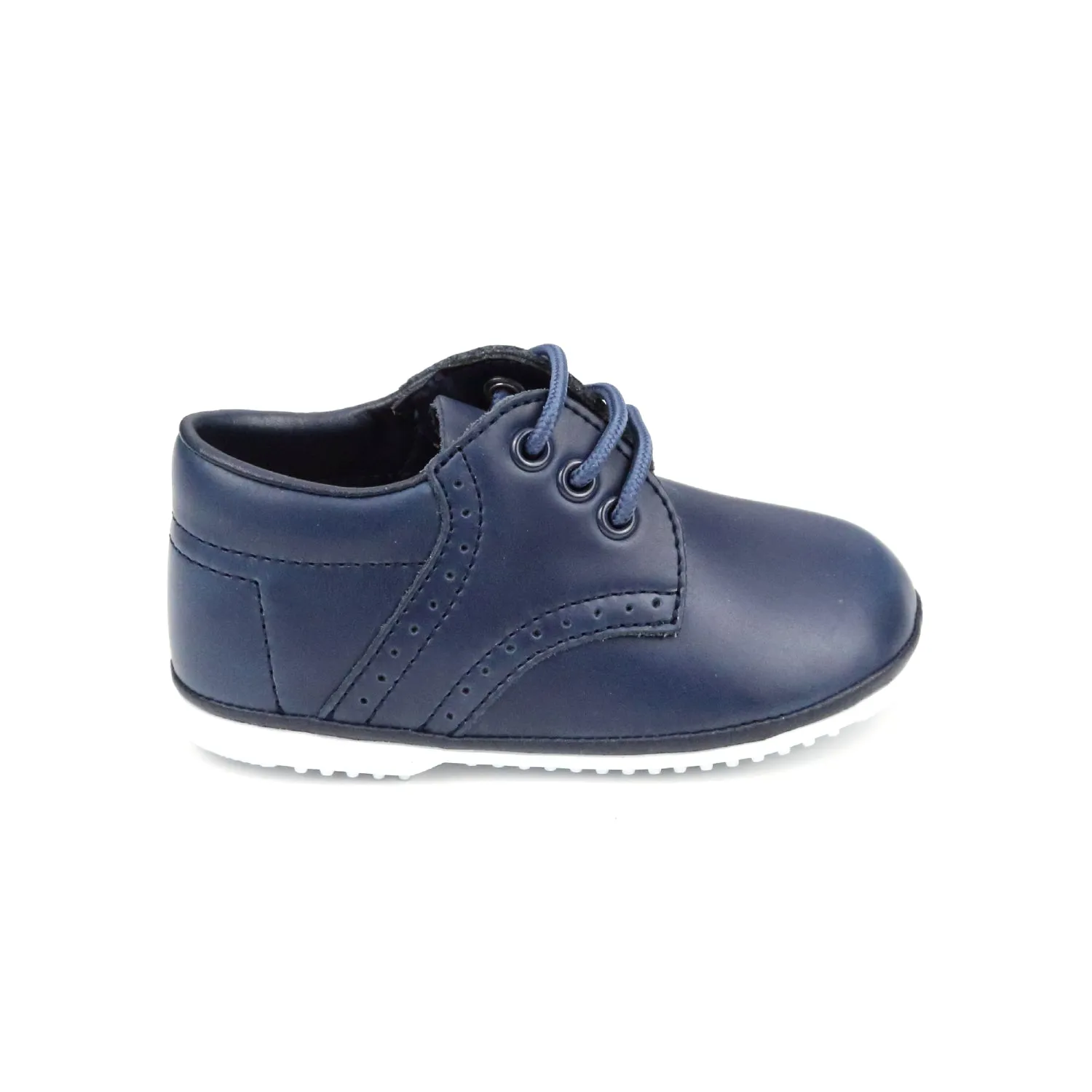 James Waxed Leather Lace Up Shoe (Baby)