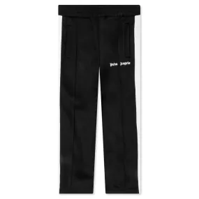 Kids Track Pant - Black/White