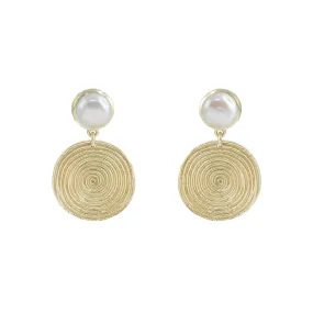 Lola Round Earrings