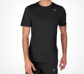 Mizuno Men's short sleeve t-shirt in Impulse Tee technical fabric J2GA7519 09 black