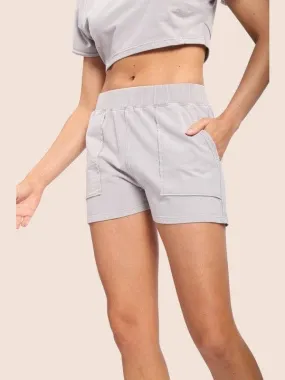 Mono B Cotton Shorts W/Pockets