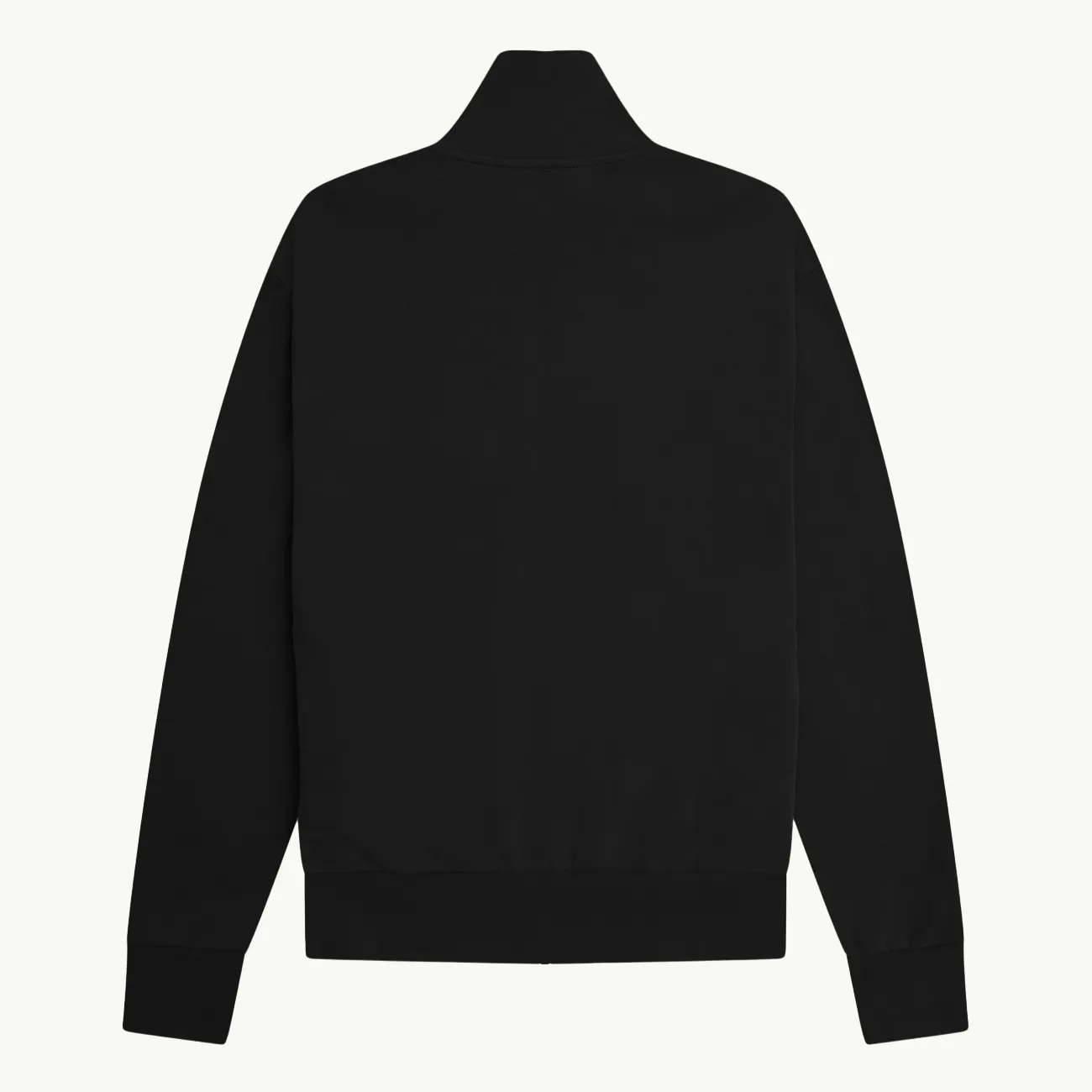 Pocket Detail Track Jacket - Black