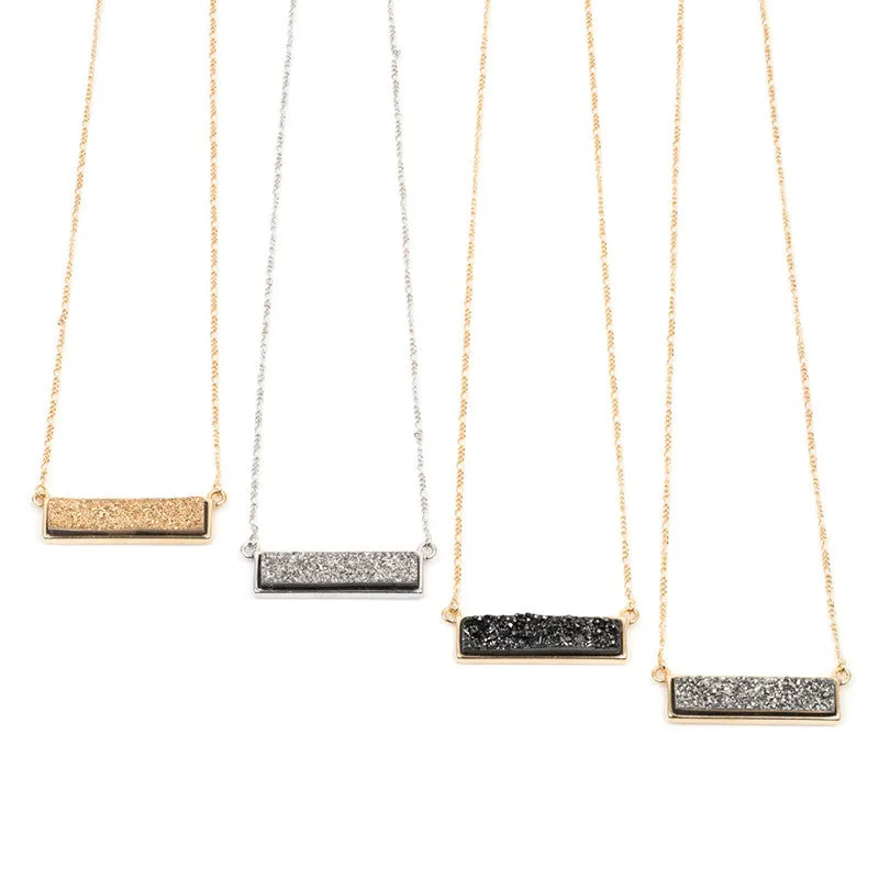 Quimby Horizontal Stone Necklace