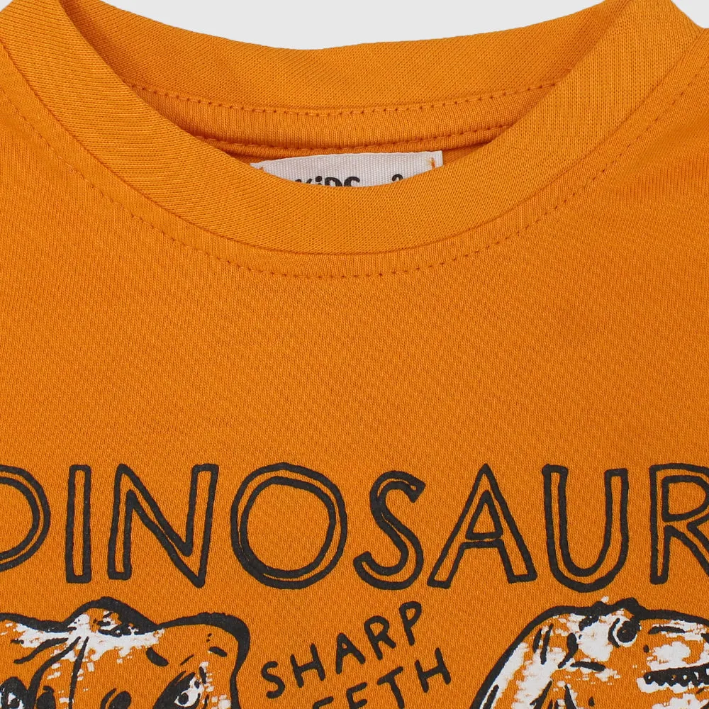 "Dinosaur Explorer Club" Short-Sleeved T-Shirt