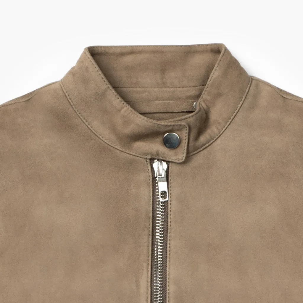 Racer Jacket | Taupe