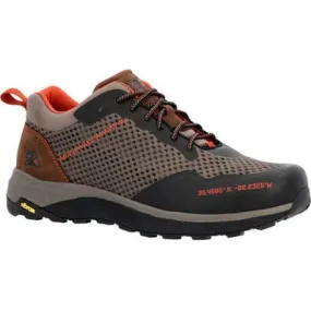 Rocky Men's Summit Elite 3" Lo Top Hiker Boot - Brown And Red - RKS0572