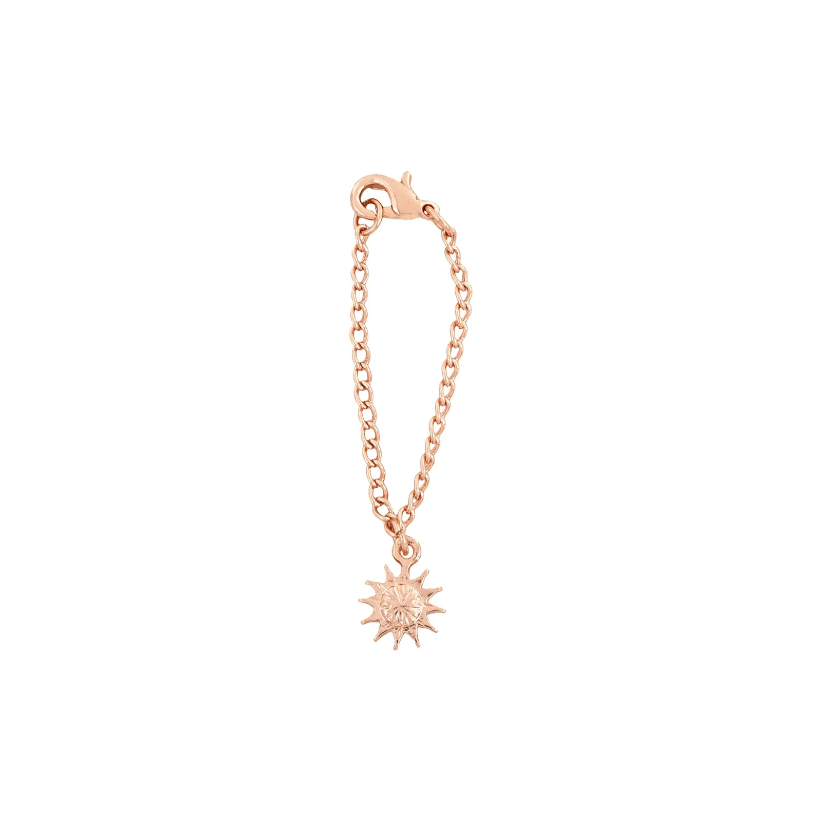 Rose Gold Sun Watch & Charm Set