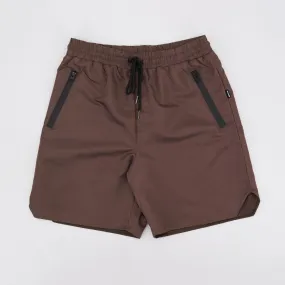 RUNNER SHORTS BROWN