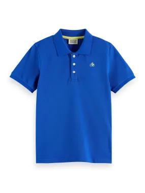 Scotch & Soda Boys Blue Polo_ 176054