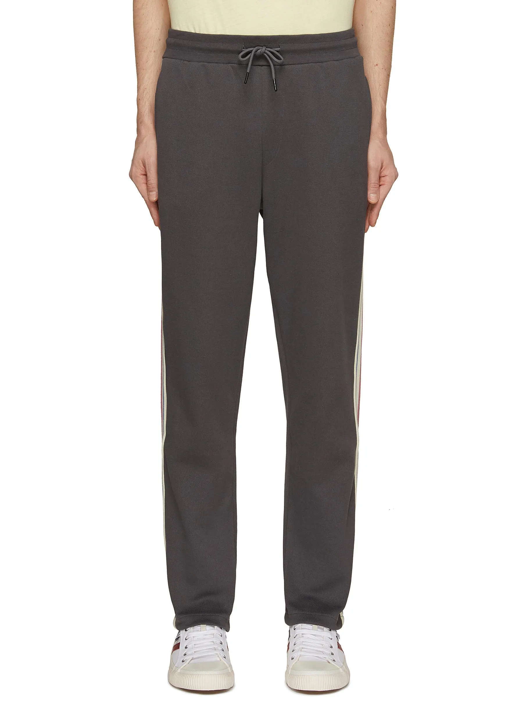 SCOTCH & SODA TAPED TRACK SWEATPANTS