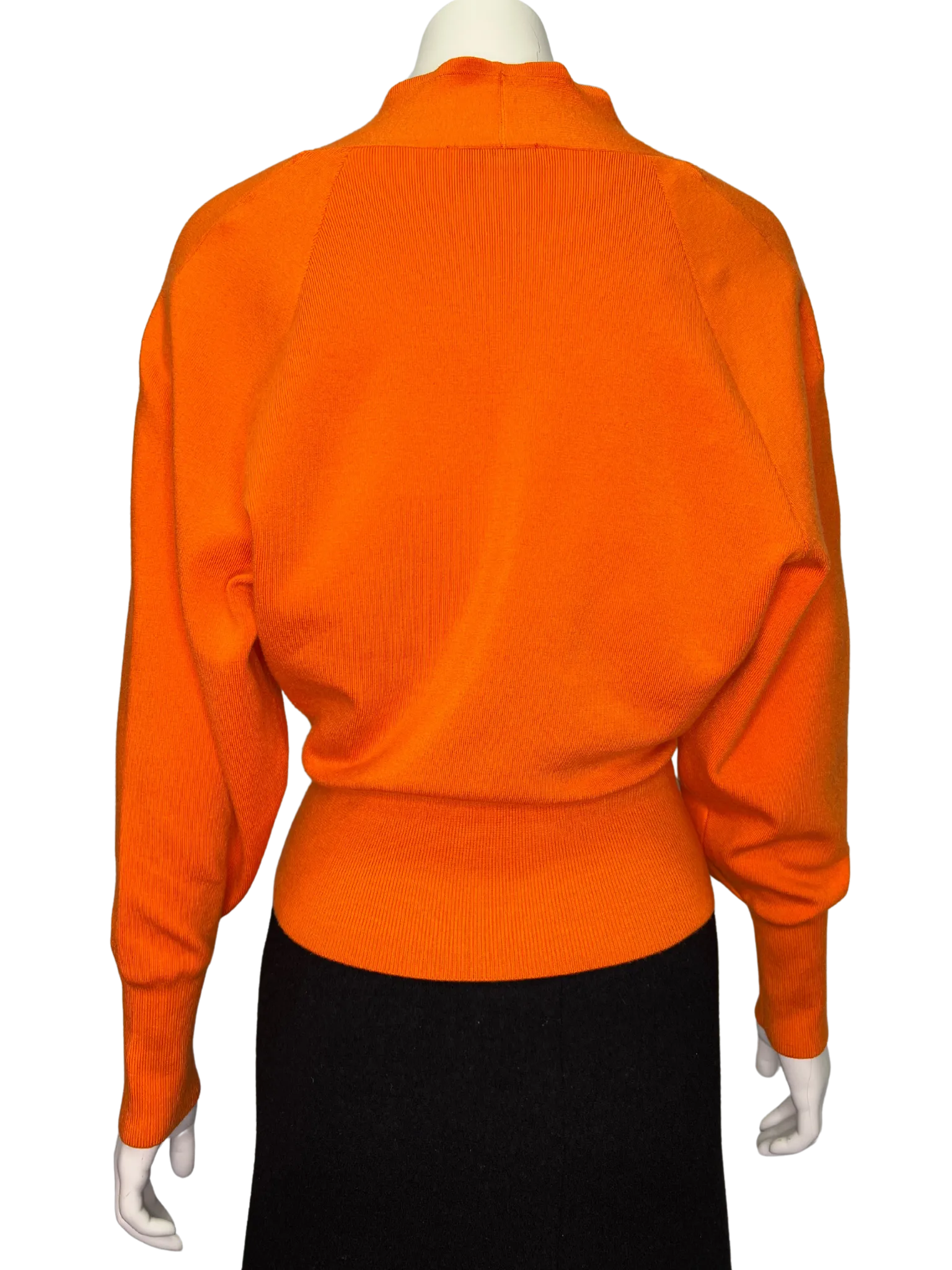 Size XS - COS Orange Wool Cardigan