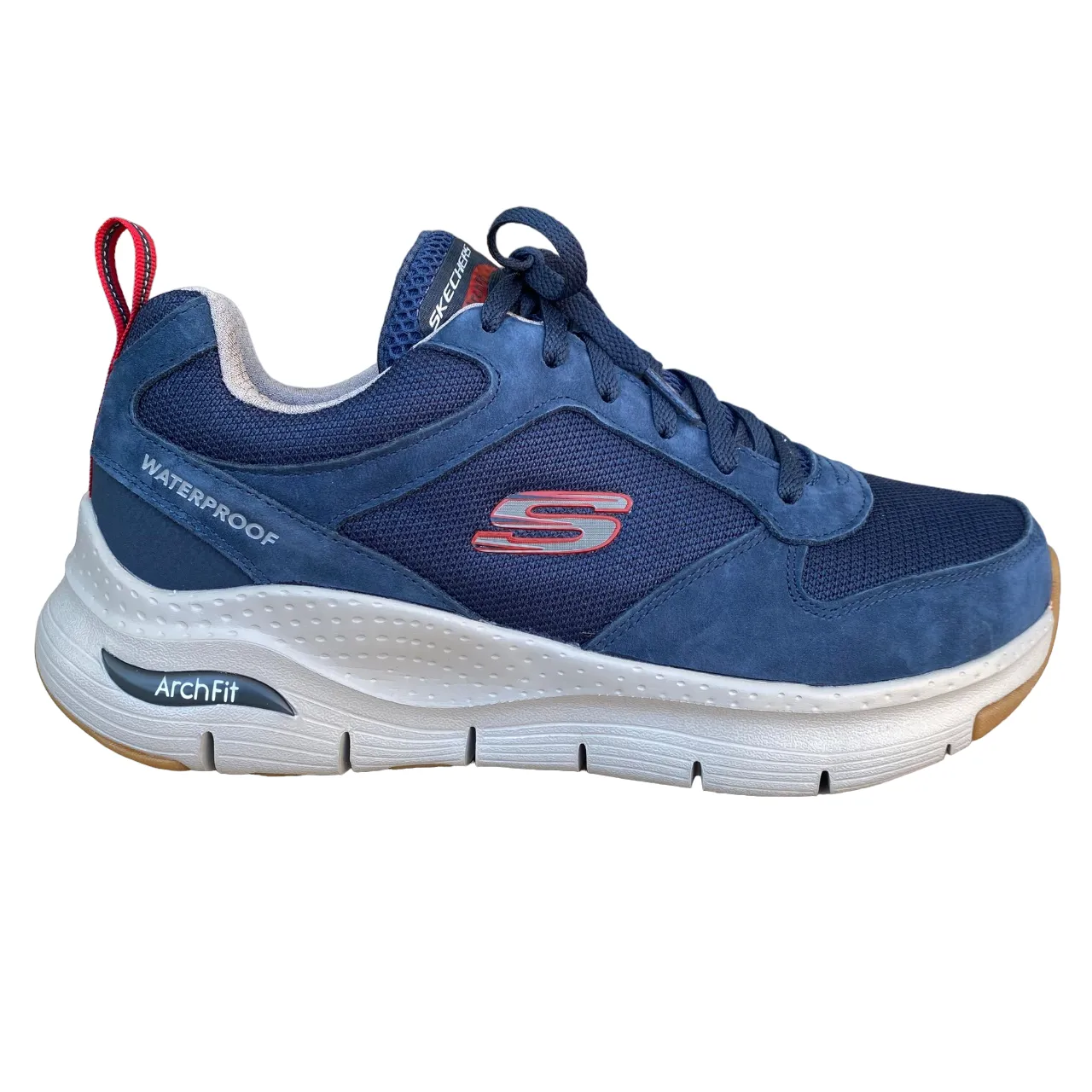 Skechers waterproof men's sneakers shoe Arch Fit Render 232500/NVY blue