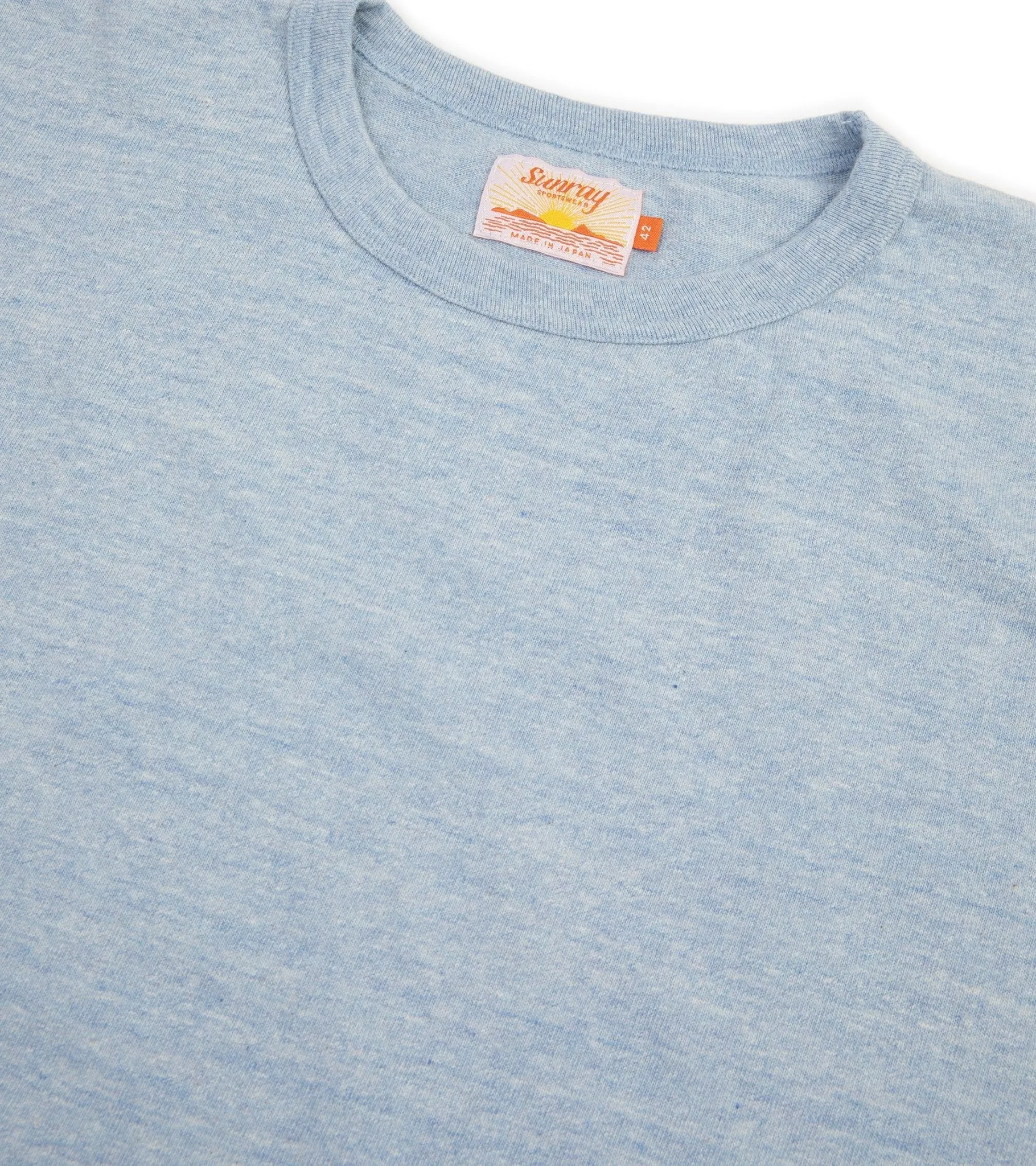 Sunray Sportswear Olawalu Short Sleeve Cotton T-Shirt: Blue Marl